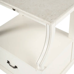 Aberdale 28.25'' Tall 1 - Drawer Charming Nightstand Spacious Display Shelf