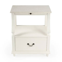 Aberdale 28.25'' Tall 1 - Drawer Charming Nightstand Spacious Display Shelf