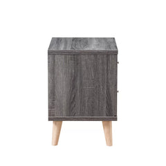 Abril 22'' Tall 2 - Drawer Nightstand Perfect for Bedside Offer Plenty Storage Space