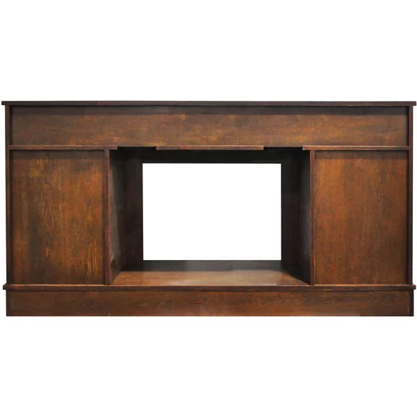Solid Wood Ackermanville Cabinets with Fireplace Included