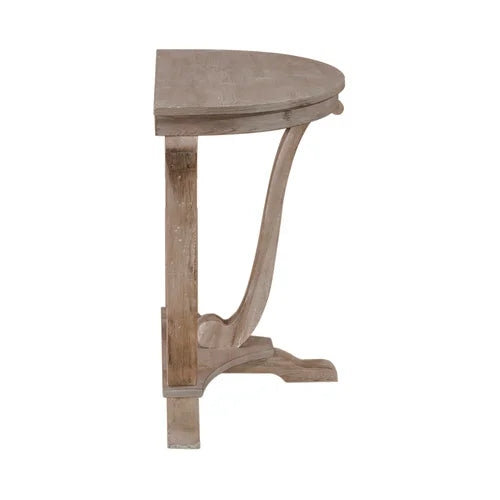 Adagio 48'' Console Table Add An Extra Bit Decor To your Hallway with this Half-Moon Shaped