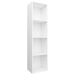 White Adaleia 56.3'' H Cube Bookcase Sturdiness Durability Indoor Design