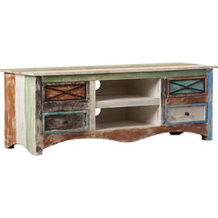 Adamsville Solid Wood TV Stand for TVs up to 60" Bohemian Style