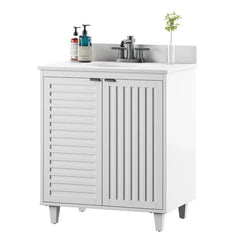 Adavia 30" Single Bathroom Vanity Set Cool and Contemporary Design