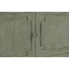 Sage Green Adelbert 55'' Wide 3 Drawer Pine Sideboard