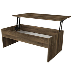 Brown Adira Lift Top Sled Coffee Table with Storage
