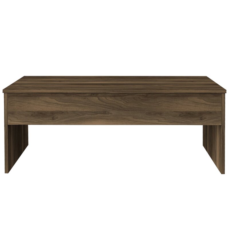 Brown Adira Lift Top Sled Coffee Table with Storage