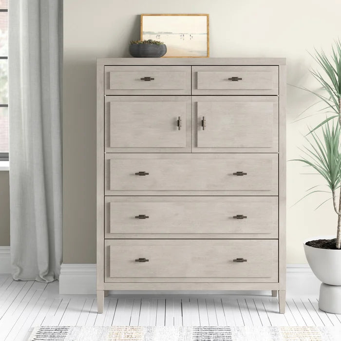 Avilla 5 cheap drawer combo dresser