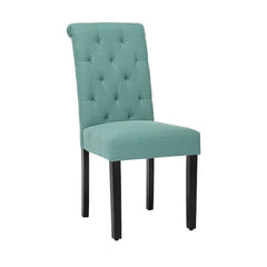 Laguna Green Agastya Tufted Parsons Chair Set of 2 Indoor Design