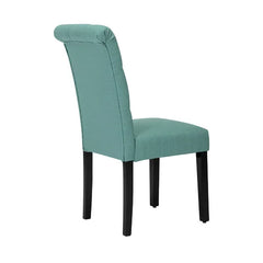 Laguna Green Agastya Tufted Parsons Chair Set of 2 Indoor Design