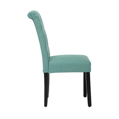 Laguna Green Agastya Tufted Parsons Chair Set of 2 Indoor Design