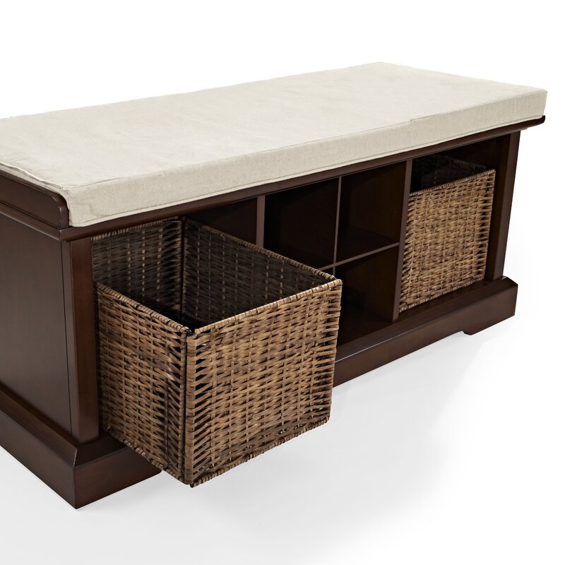 Mahogany deals storage bench