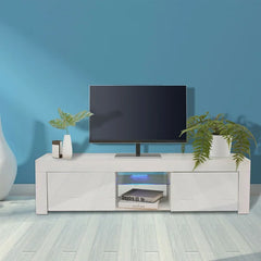 Agurne TV Stand for TVs up to 58" with Built-in Lighting Modern Design