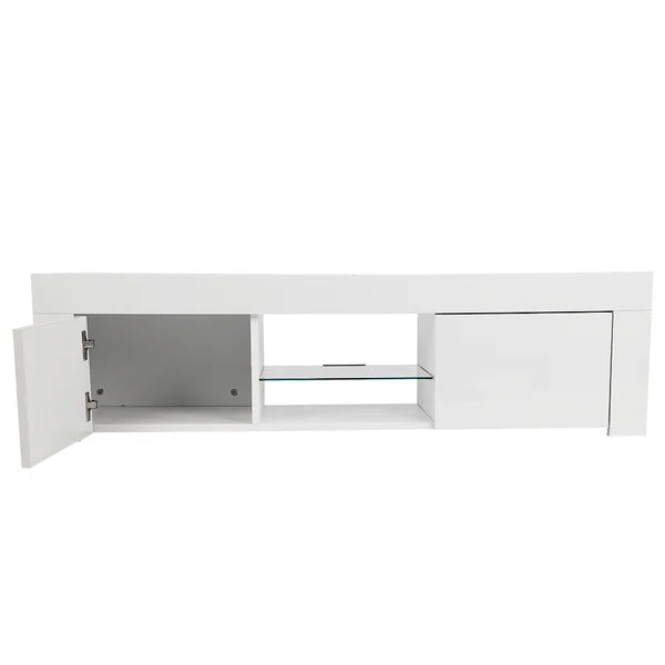 Agurne TV Stand for TVs up to 58" with Built-in Lighting Modern Design