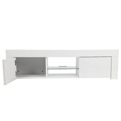 Agurne TV Stand for TVs up to 58" with Built-in Lighting Modern Design