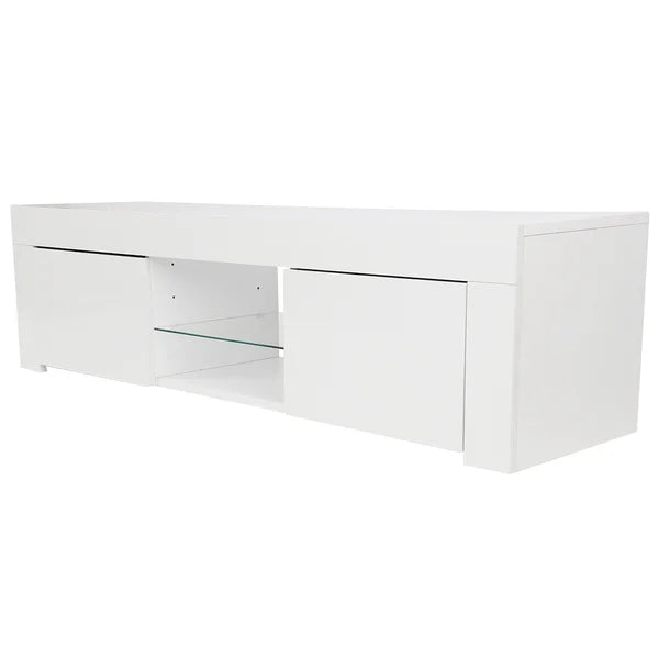 Agurne TV Stand for TVs up to 58" with Built-in Lighting Modern Design