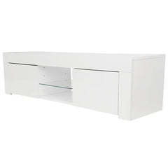 Agurne TV Stand for TVs up to 58" with Built-in Lighting Modern Design