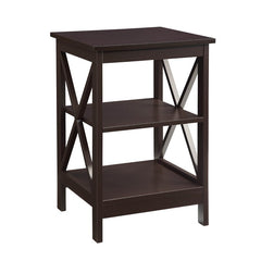 24'' Tall End Table An Essential in Any Living Room Arrangement, End Tables Act As A Perch for Lamps, Books, and Other Decorative Accents