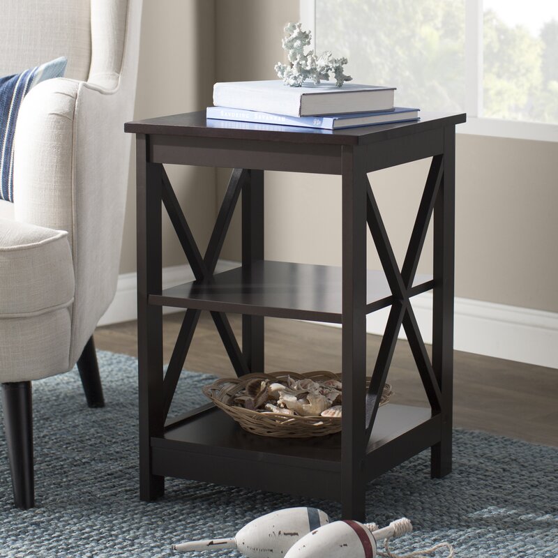 24'' Tall End Table An Essential in Any Living Room Arrangement, End Tables Act As A Perch for Lamps, Books, and Other Decorative Accents