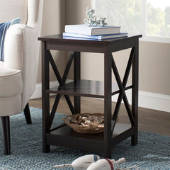 24'' Tall End Table An Essential in Any Living Room Arrangement, End Tables Act As A Perch for Lamps, Books, and Other Decorative Accents