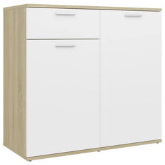 White Sonama Oak Ailanny 29.53'' Tall 2 Door Accent Cabinet Indoor Design
