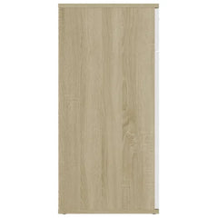 White Sonama Oak Ailanny 29.53'' Tall 2 Door Accent Cabinet Indoor Design