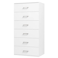 Solid Wood Ajena 6 Drawer 23.6'' W Chest Six Deep Drawers Perfect Organize