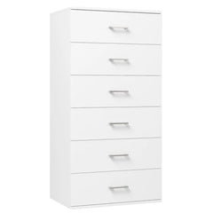 Solid Wood Ajena 6 Drawer 23.6'' W Chest Six Deep Drawers Perfect Organize