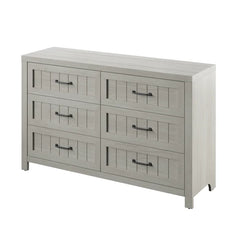 Fairfax Oak Akeal 6 Drawer 52'' W Double Dresser