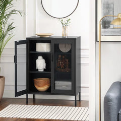 Akper 41.3'' Tall Steel 2 Door Multi Purpose Metal Accent Cabinet