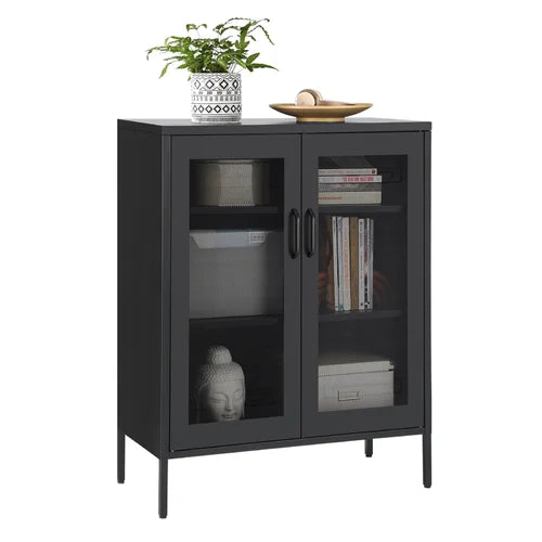 Akper 41.3'' Tall Steel 2 Door Multi Purpose Metal Accent Cabinet