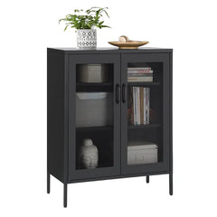 Akper 41.3'' Tall Steel 2 Door Multi Purpose Metal Accent Cabinet