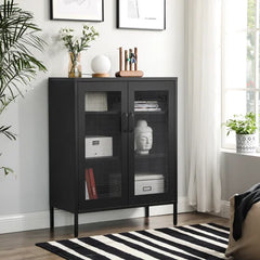 Akper 41.3'' Tall Steel 2 Door Multi Purpose Metal Accent Cabinet