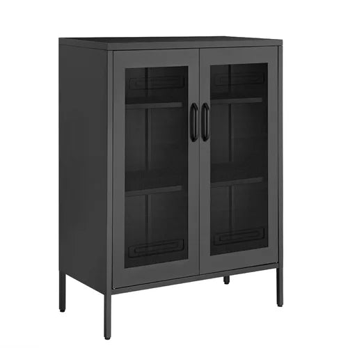 Akper 41.3'' Tall Steel 2 Door Multi Purpose Metal Accent Cabinet