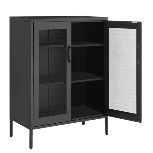Akper 41.3'' Tall Steel 2 Door Multi Purpose Metal Accent Cabinet