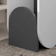 Gray Akshayaa 27.9'' Tall Nightstand Modern Design Perfect for Bedside Provide Organize