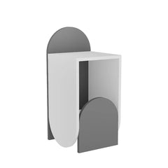 Gray Akshayaa 27.9'' Tall Nightstand Modern Design Perfect for Bedside Provide Organize