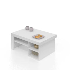 Alaaddin Floor Shelf Coffee Table with Storage Perfect Organize