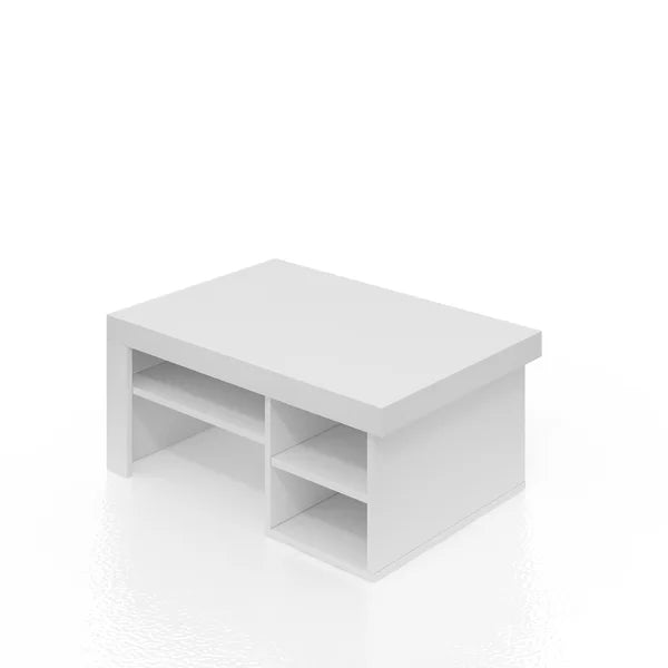 Alaaddin Floor Shelf Coffee Table with Storage Perfect Organize