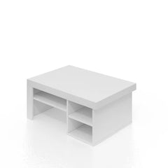 Alaaddin Floor Shelf Coffee Table with Storage Perfect Organize