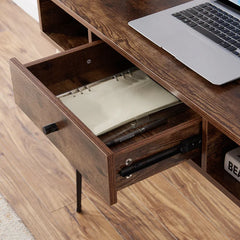 Alanna Desk Made from Engineered Wood Simple Design & Classic