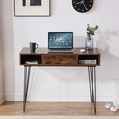 Alanna Desk Made from Engineered Wood Simple Design & Classic