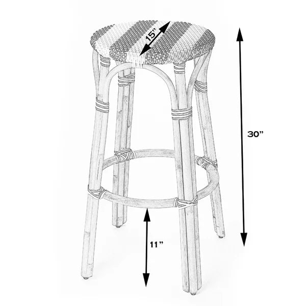 Alastair Bar & Counter Stool Four-Legged Design