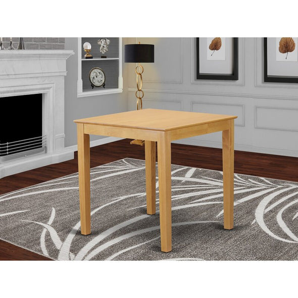 Counter Height 36'' Solid Wood Dining Table 4 Reliable Corner Posts
