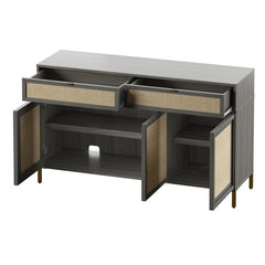 52'' Wide 2 Drawer Sideboard Organize your Extra Dinnerware and Decor While the Drawers Give you Space for Coasters