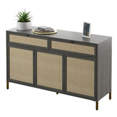 52'' Wide 2 Drawer Sideboard Organize your Extra Dinnerware and Decor While the Drawers Give you Space for Coasters