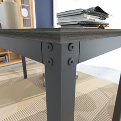 Albertdine Desk High Quality Metal Frame More Solid and Sturdy Working