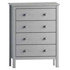 Gray Albrecht 4 Drawer 30'' W Chest Classic Yet Contemporary Design