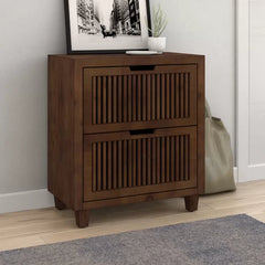 Aleesha 31.69'' Tall Accent Cabinet Solid Ash Wood Frame And Legs Offer Style And Substance