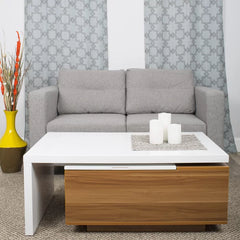Lift Top Coffee Table with Storage 360-Degree Swivel Perfect for Living Room